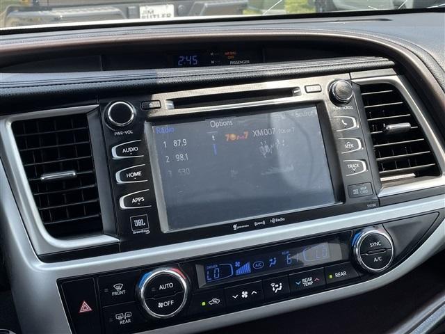 used 2017 Toyota Highlander Hybrid car, priced at $20,000