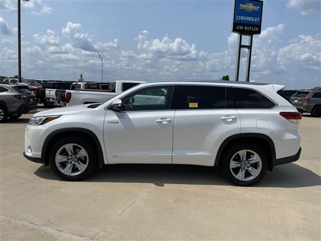 used 2017 Toyota Highlander Hybrid car, priced at $20,000