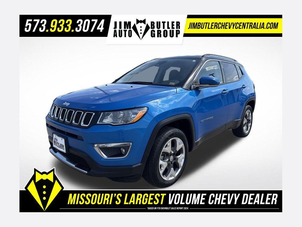 used 2021 Jeep Compass car, priced at $16,822
