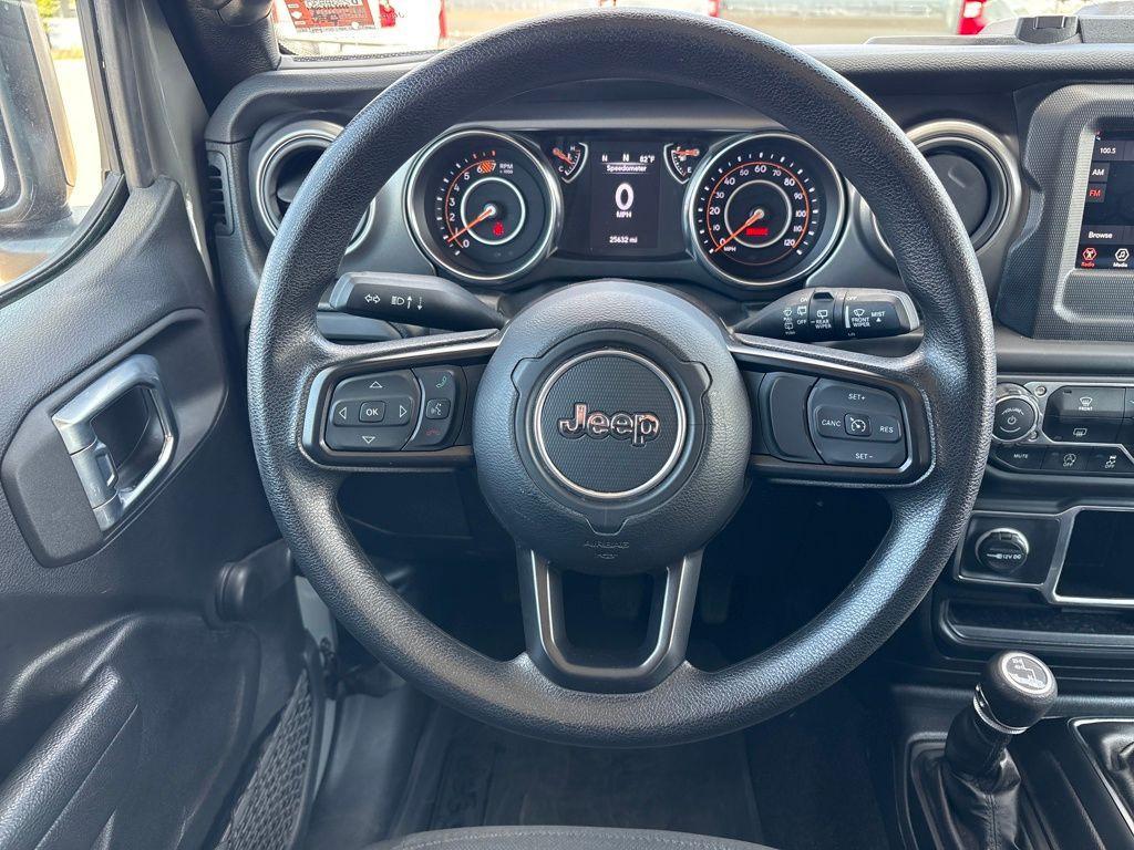 used 2023 Jeep Wrangler car, priced at $30,558