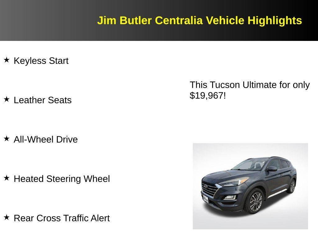 used 2019 Hyundai Tucson car, priced at $19,967