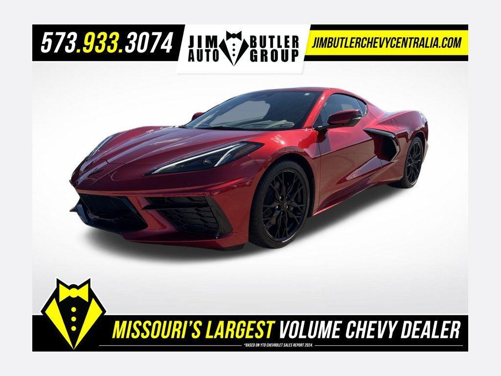 used 2024 Chevrolet Corvette car, priced at $64,650