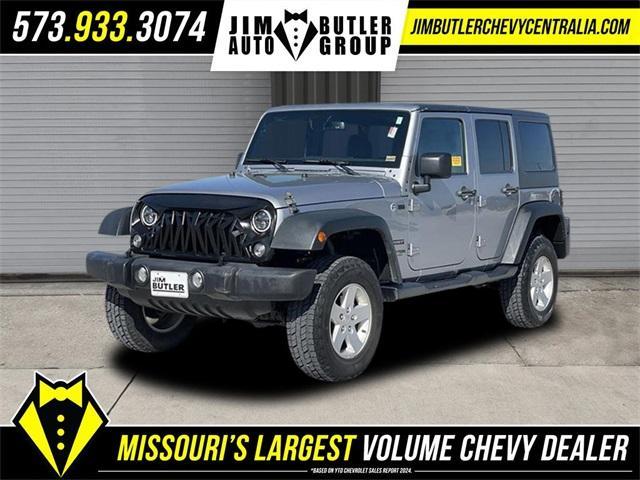 used 2018 Jeep Wrangler JK Unlimited car, priced at $16,467