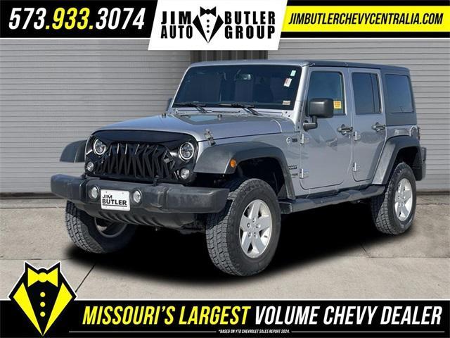 used 2018 Jeep Wrangler JK Unlimited car, priced at $18,912