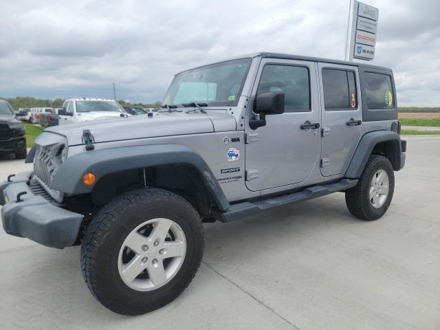 used 2018 Jeep Wrangler JK Unlimited car, priced at $18,912