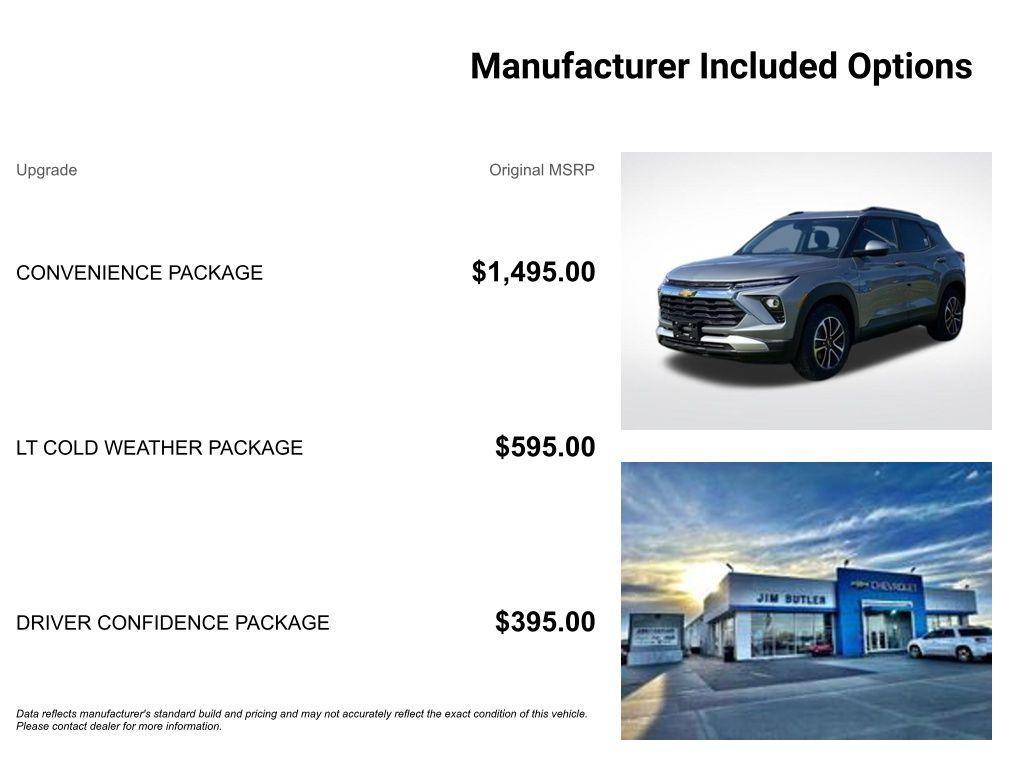 new 2025 Chevrolet TrailBlazer car, priced at $24,987