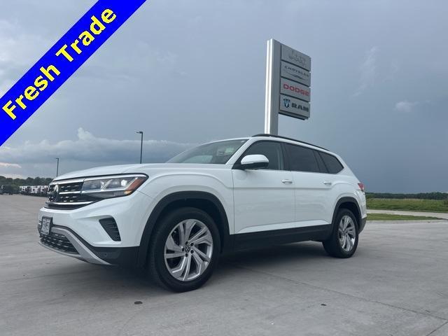 used 2021 Volkswagen Atlas car, priced at $27,542
