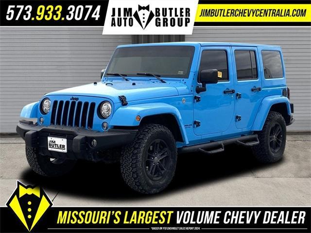 used 2017 Jeep Wrangler Unlimited car, priced at $26,984