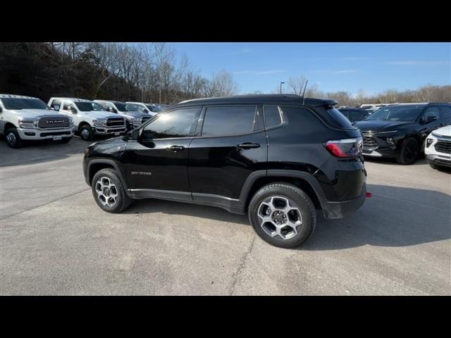 used 2022 Jeep Compass car, priced at $27,321