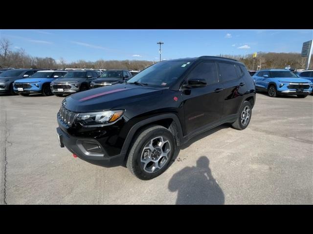 used 2022 Jeep Compass car, priced at $27,321