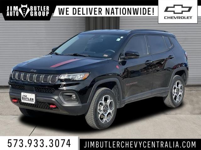 used 2022 Jeep Compass car, priced at $27,562