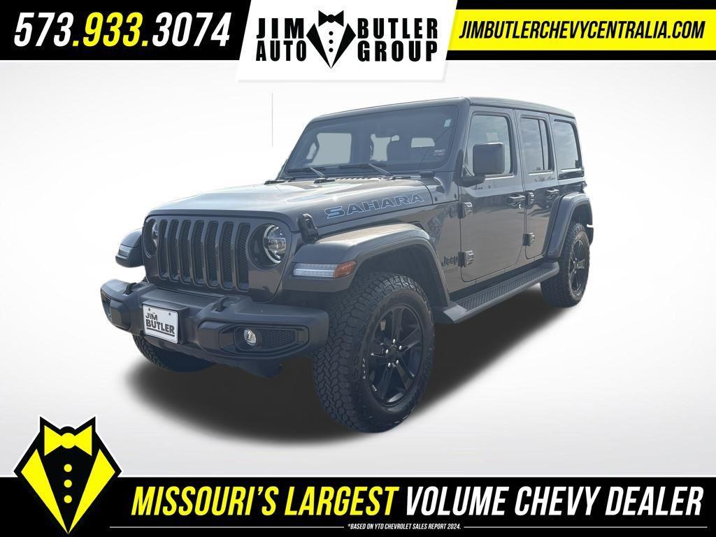 used 2022 Jeep Wrangler Unlimited car, priced at $36,327