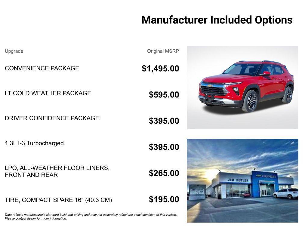 new 2026 Chevrolet TrailBlazer car, priced at $26,877