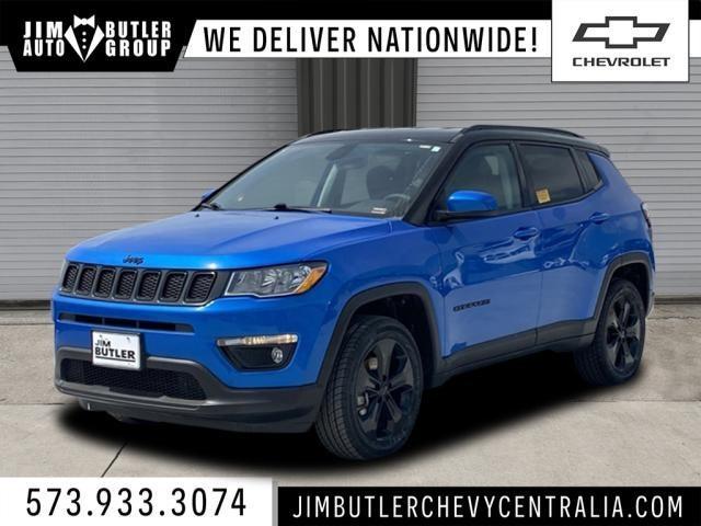 used 2021 Jeep Compass car, priced at $20,286