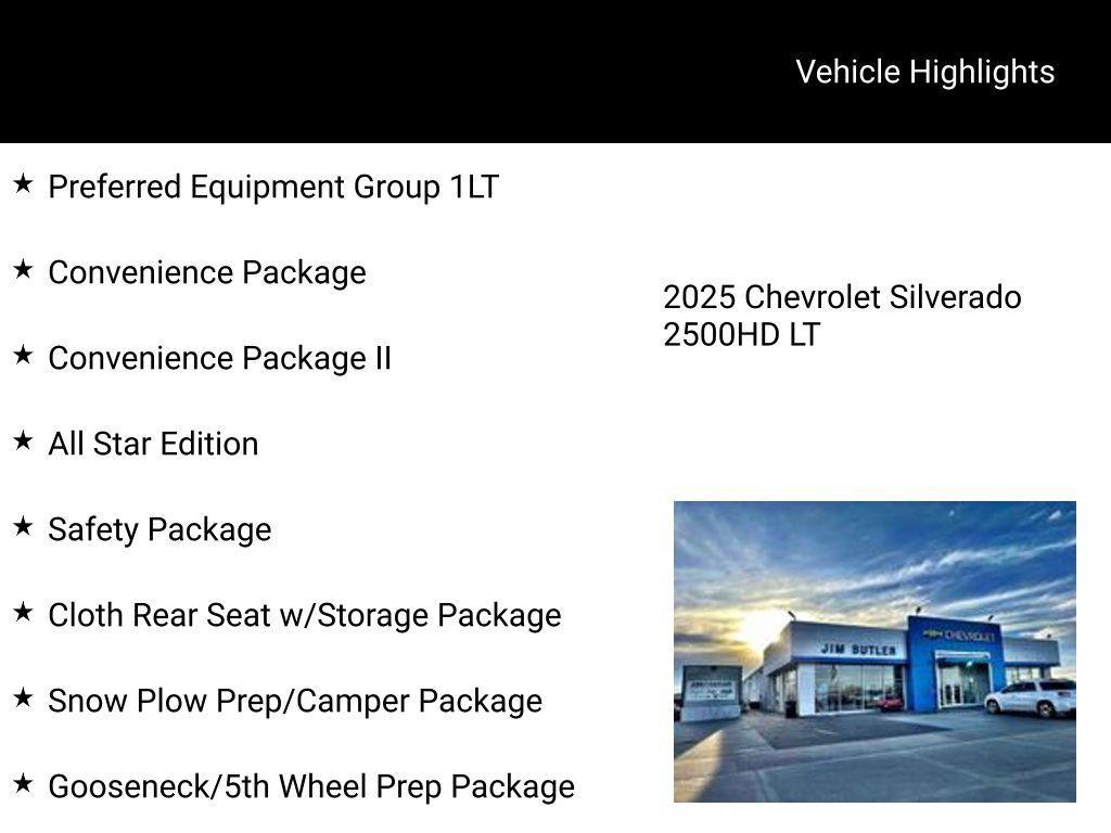 new 2025 Chevrolet Silverado 2500 car, priced at $59,078
