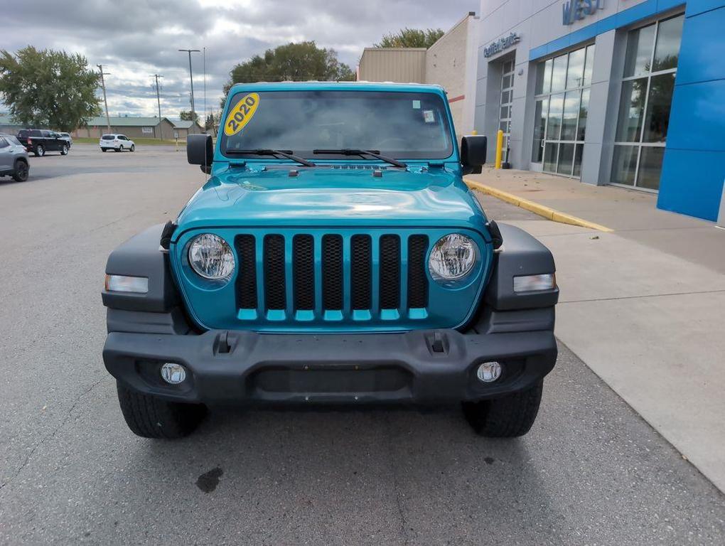 used 2020 Jeep Wrangler Unlimited car, priced at $24,988
