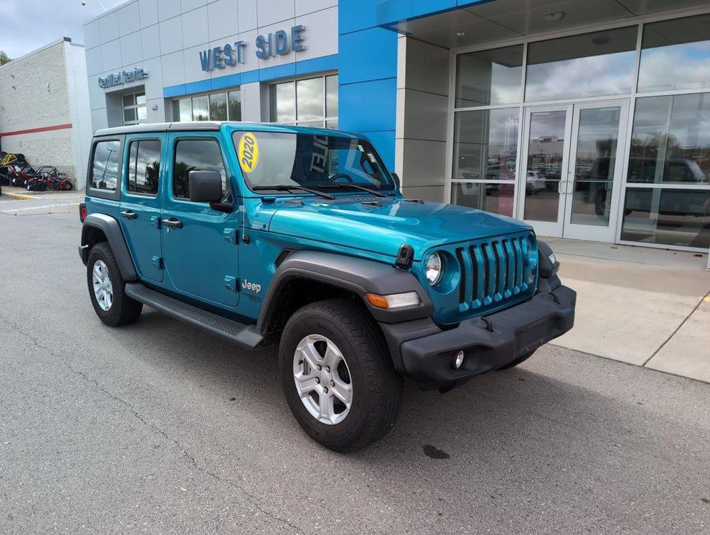 used 2020 Jeep Wrangler Unlimited car, priced at $24,988