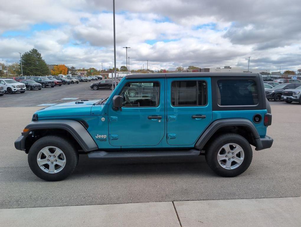 used 2020 Jeep Wrangler Unlimited car, priced at $24,988