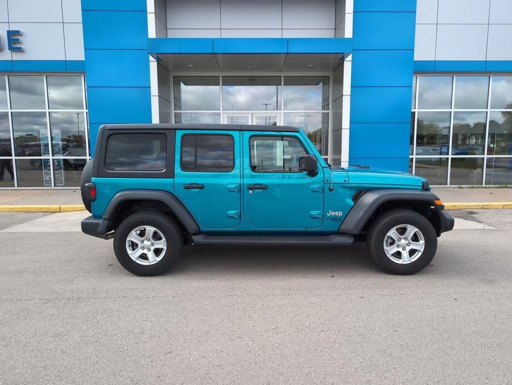 used 2020 Jeep Wrangler Unlimited car, priced at $24,988