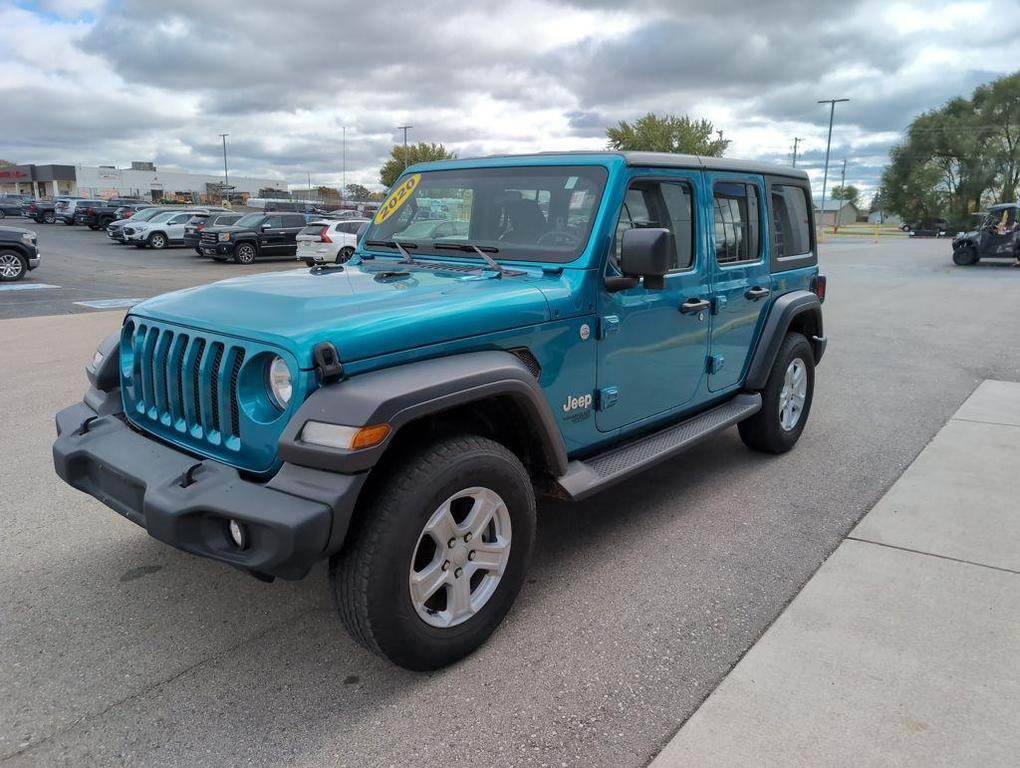 used 2020 Jeep Wrangler Unlimited car, priced at $24,988