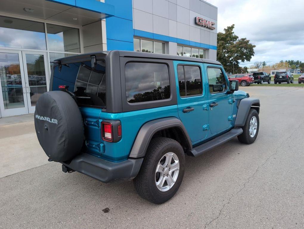 used 2020 Jeep Wrangler Unlimited car, priced at $24,988