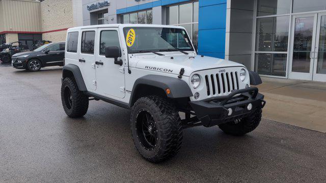 used 2017 Jeep Wrangler Unlimited car, priced at $27,637