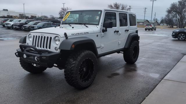 used 2017 Jeep Wrangler Unlimited car, priced at $26,767