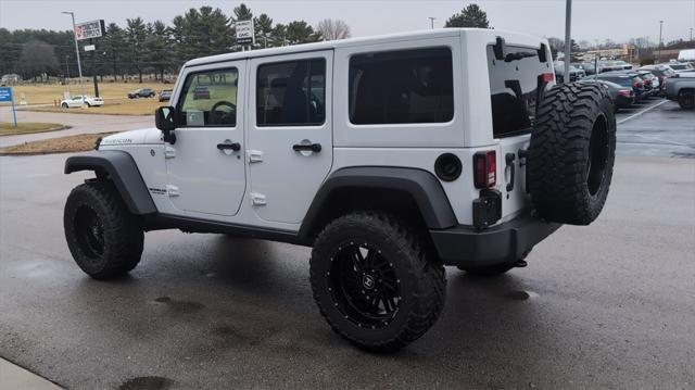 used 2017 Jeep Wrangler Unlimited car, priced at $26,767