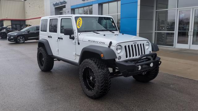 used 2017 Jeep Wrangler Unlimited car, priced at $26,767