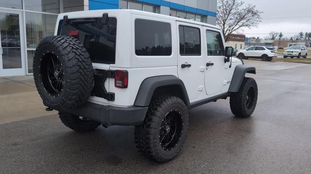 used 2017 Jeep Wrangler Unlimited car, priced at $26,767