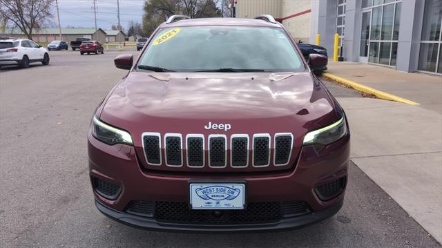 used 2021 Jeep Cherokee car, priced at $16,929