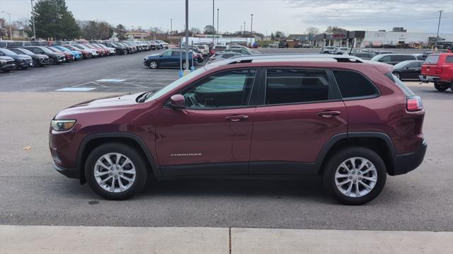 used 2021 Jeep Cherokee car, priced at $16,929