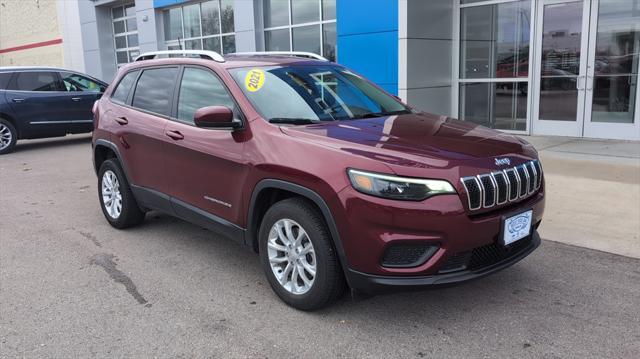 used 2021 Jeep Cherokee car, priced at $16,929