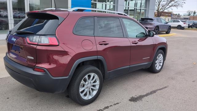 used 2021 Jeep Cherokee car, priced at $16,929