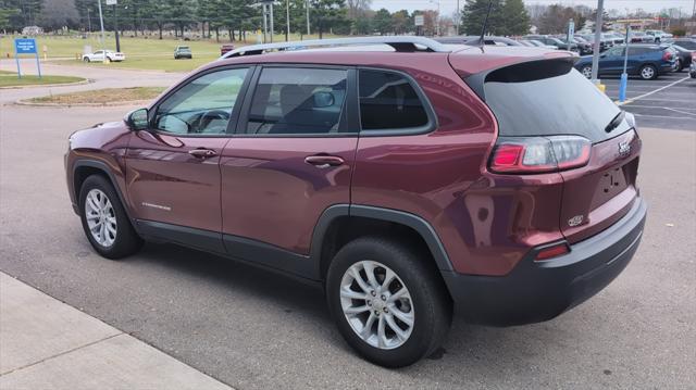 used 2021 Jeep Cherokee car, priced at $16,929