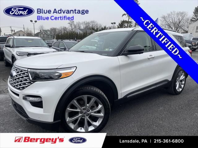 used 2022 Ford Explorer car, priced at $39,885