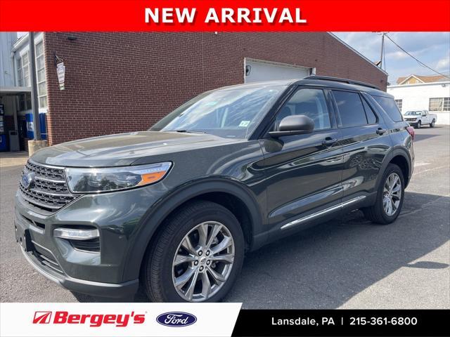 used 2022 Ford Explorer car, priced at $36,385