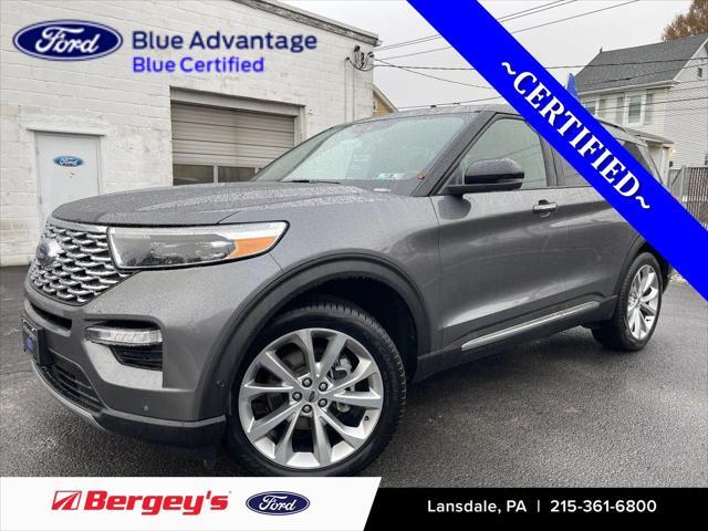 used 2021 Ford Explorer car, priced at $38,385