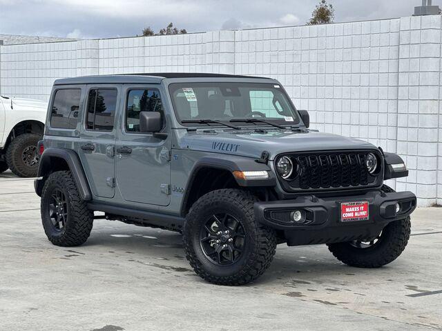 new 2025 Jeep Wrangler 4xe car