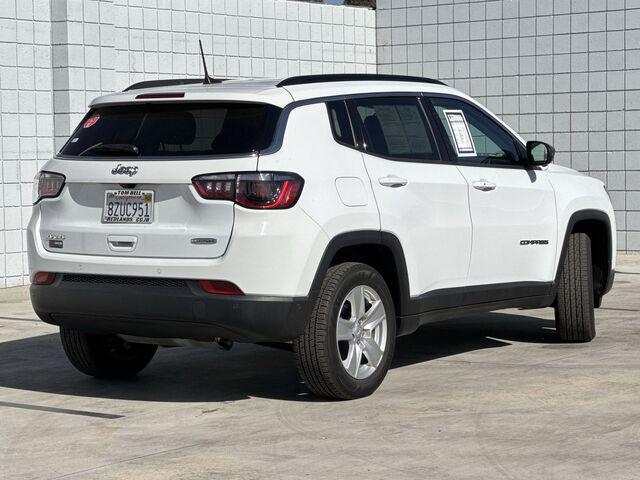 used 2022 Jeep Compass car, priced at $21,500