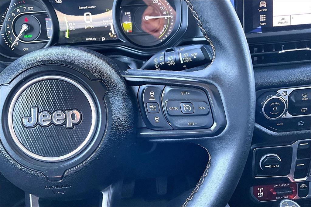 used 2024 Jeep Wrangler 4xe car, priced at $35,000