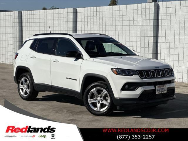 used 2023 Jeep Compass car, priced at $23,000