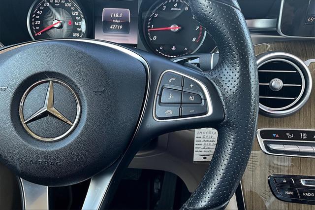 used 2018 Mercedes-Benz GLC 300 car, priced at $19,000