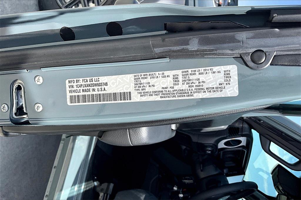 new 2025 Jeep Wrangler car, priced at $43,000