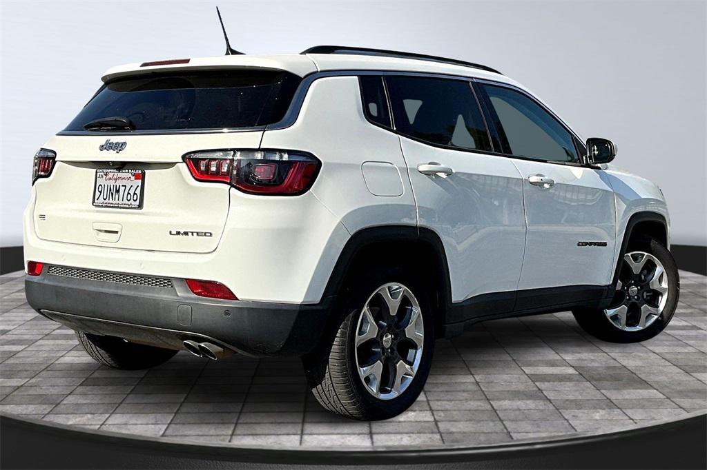 used 2021 Jeep Compass car, priced at $17,000