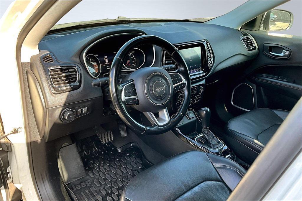 used 2021 Jeep Compass car, priced at $17,000