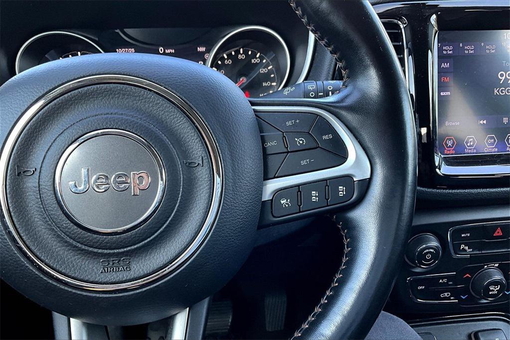 used 2021 Jeep Compass car, priced at $17,000