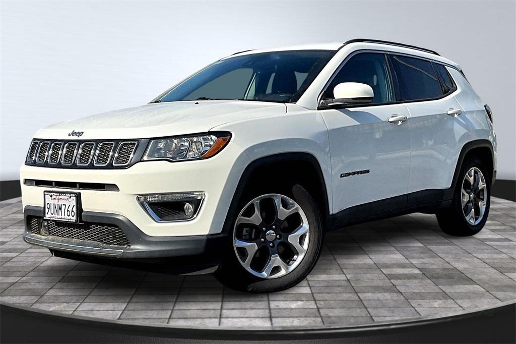 used 2021 Jeep Compass car, priced at $17,000