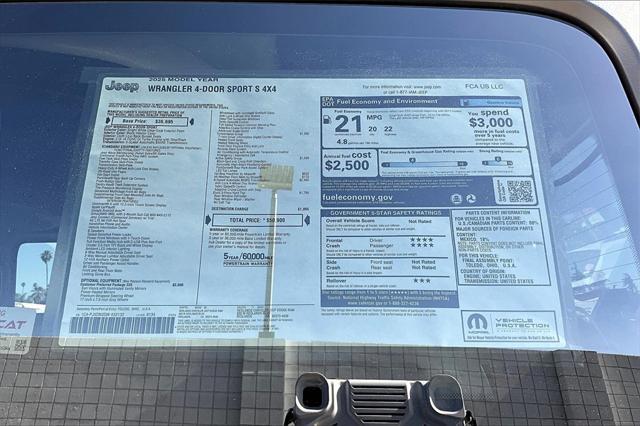 new 2025 Jeep Wrangler car, priced at $48,864