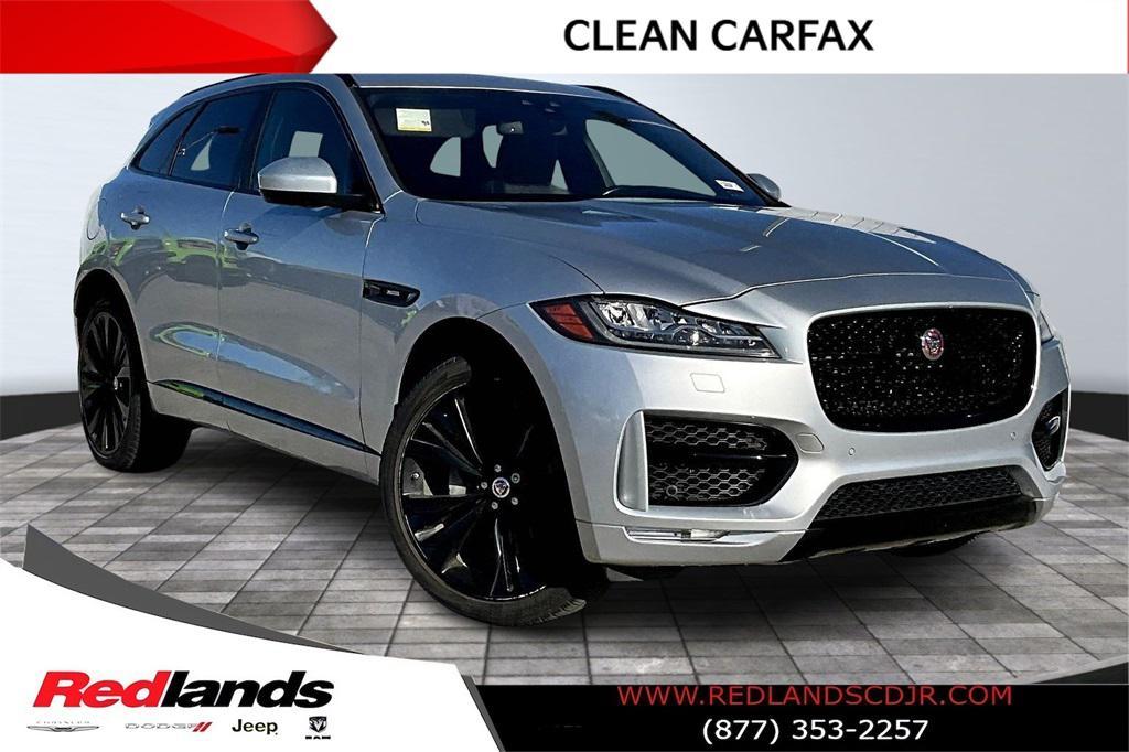 used 2018 Jaguar F-PACE car, priced at $20,000